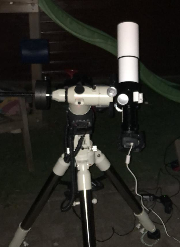 Een D=70 f/6 ED refractor.